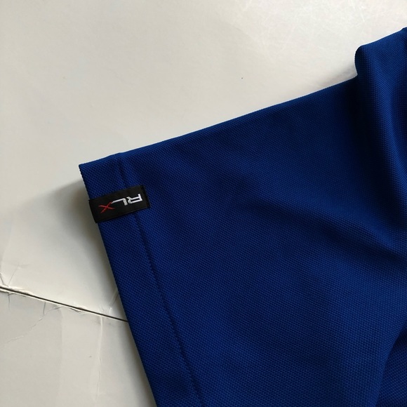 Polo Ralph Lauren RLX blue polo - Picture 3 of 7
